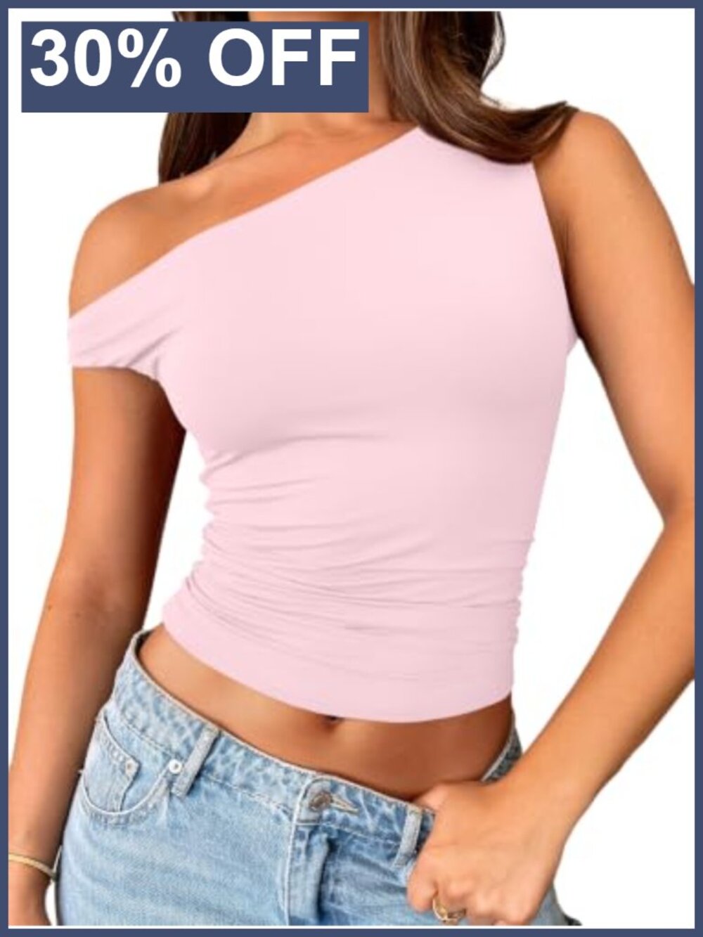 Off Shoulder Crop Tank Top Going Out Sexy Y2K
